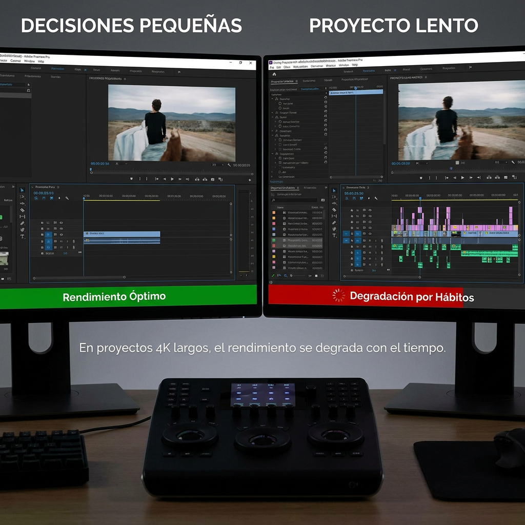 Decisiones pequeñas que evitan proyectos que se vuelven lentos con el tiempo