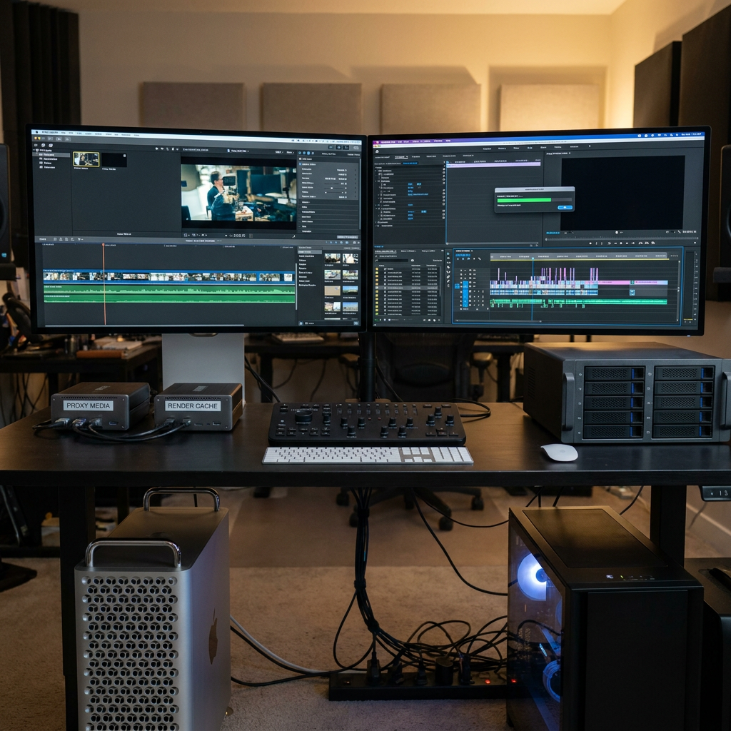 Final Cut vs Premiere 4K optimization: qué cambia de verdad