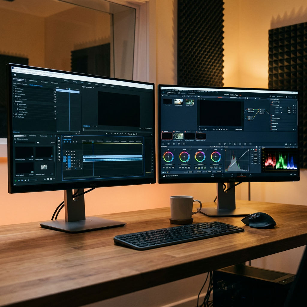 Premiere Pro vs DaVinci Resolve Free: diferencias reales