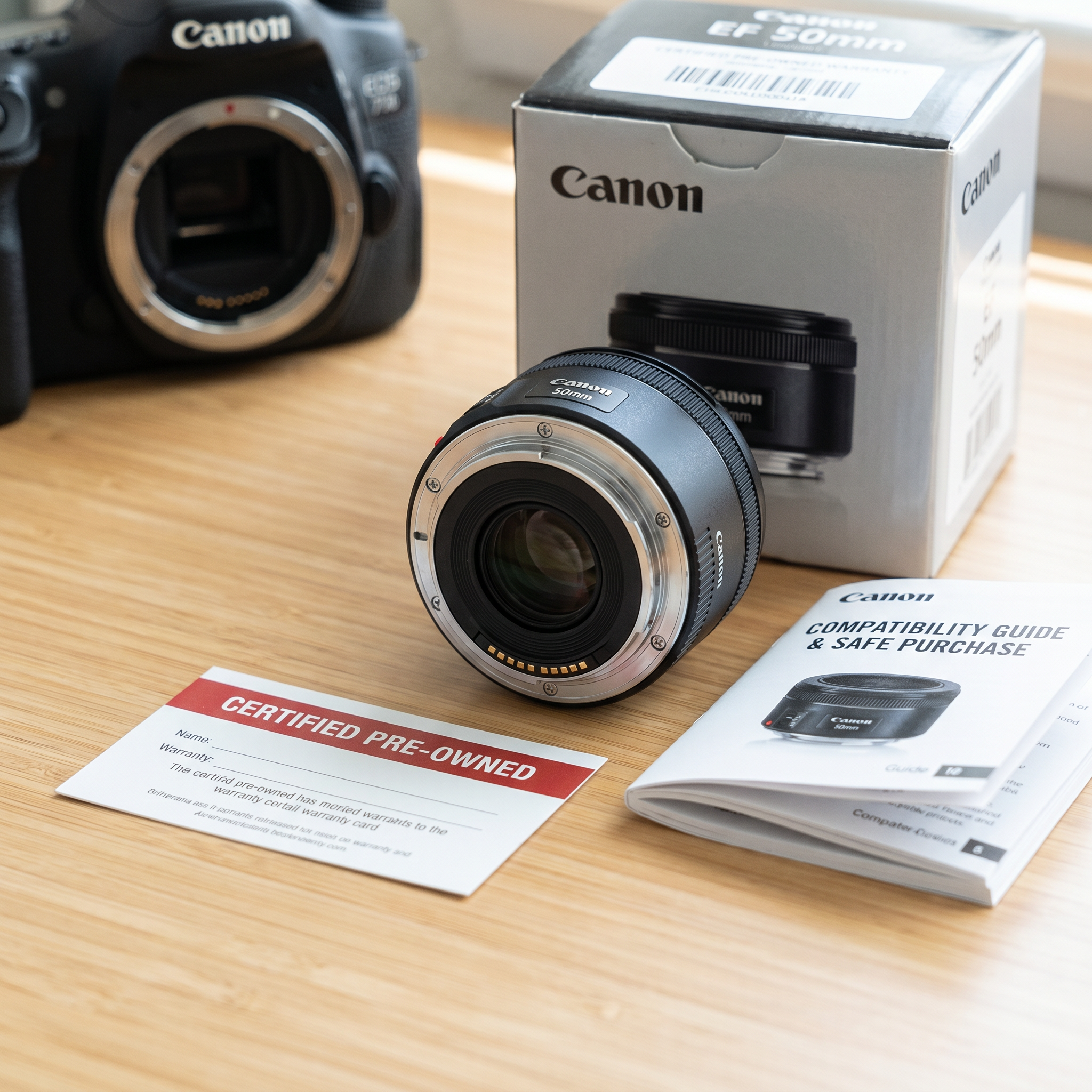 Compra segura y compatibilidad sin sorpresas al buscar un objetivo para cámara Canon